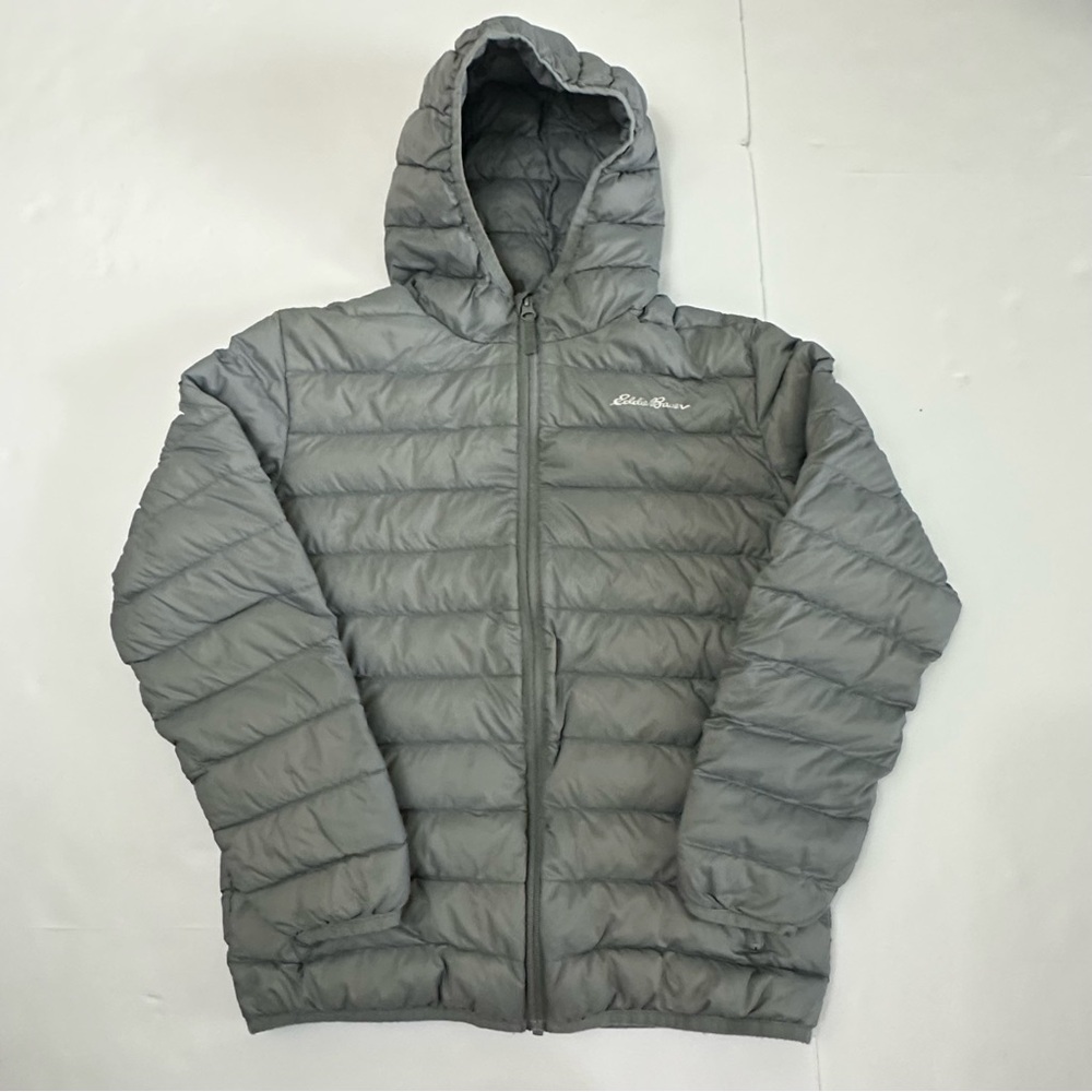 Eddie Bauer Kids Gray Puffer Jacket